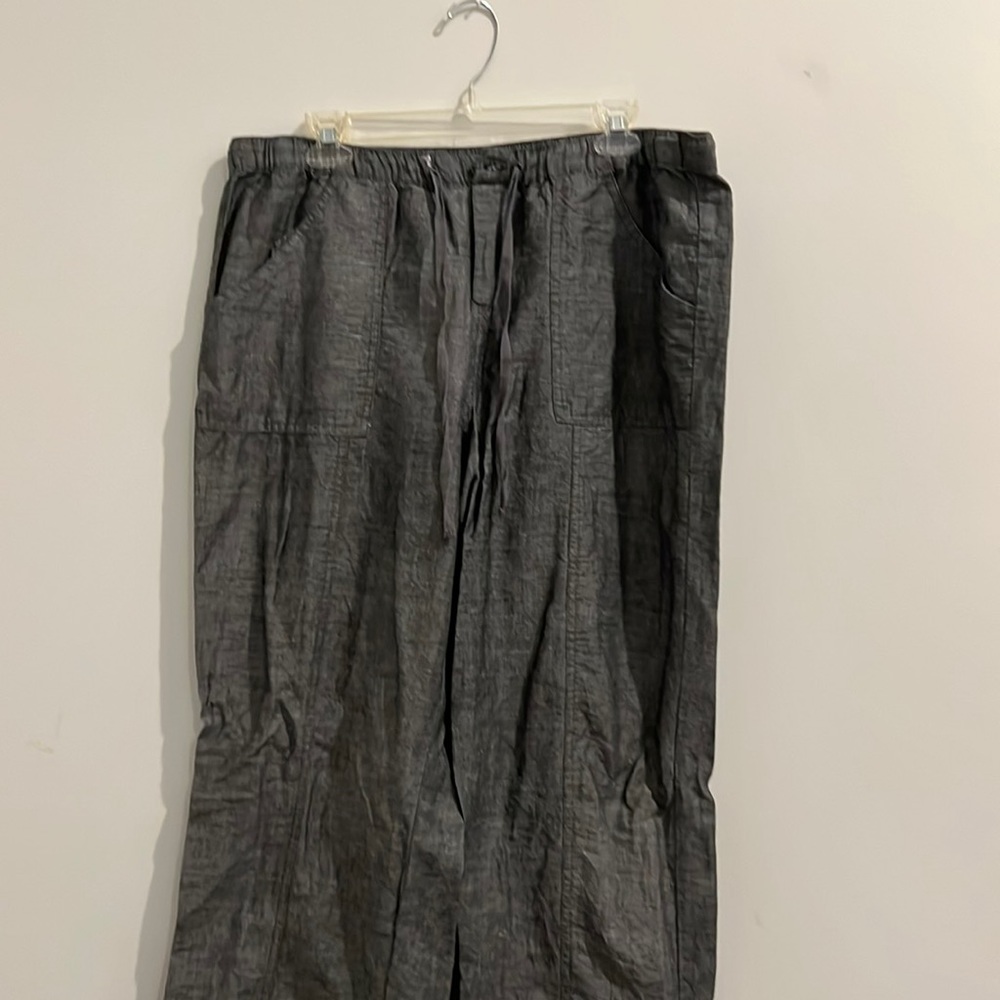 Women’s linen pants, Size XL